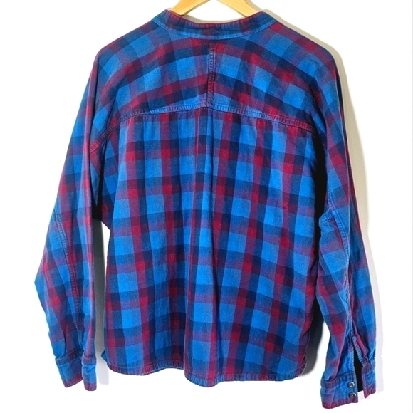 Vintage Patagonia Organic Cotton Flannel Plaid Button Down Women's Shirt… - Picture 6 of 6